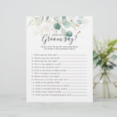 ユーカリブライダルシャワー新郎は何と言った (スタンド正面)