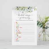 ユーカリブライダルシャワー絵文字ゲーム (スタンド正面)