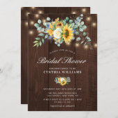 ユーカリブライダルシャワー 招待状 (正面/裏面)