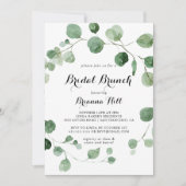 ユーカリブライダルブランチブライダルシャワー 招待状 (正面)