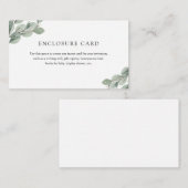 ユーカリブランチエンクロージャカード エンクロージャーカード (正面/裏面)