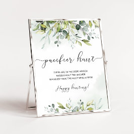 ユーカリプシファイア狩りベビーシャワーゲーム ポスター