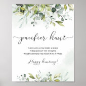 ユーカリプシファイア狩りベビーシャワーゲーム ポスター (正面)