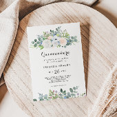 ユーカリプスグリーンリーキンセアニラバースデーパーティー 招待状