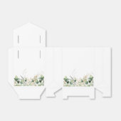 ユーカリプスグリーンリーグリーンリーフ&金ゴールド フェイバーボックス (折り畳みなし)