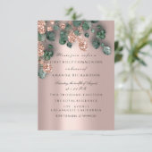 ユーカリプスグリーンリーバラファースト・ホリー・コミューン 招待状 (スタンド正面)