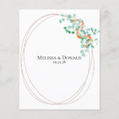 ユーカリプスグリーンリーピーチフローラアドバイスカード (裏面)