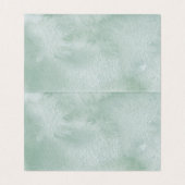 ユーカリプスグリーンリー座席表 名刺 (内部フラット)