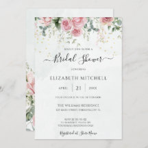 ユーカリプスグリーンリー葉金ゴールドブライダルシャワー