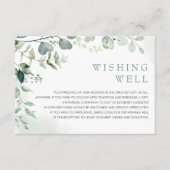 ユーカリプスグリーン庭園の結婚式ウィングウェル エンクロージャーカード (正面)