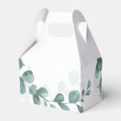 ユーカリプスグリーン結婚リーズボンボニエール フェイバーボックス (裏面サイド)