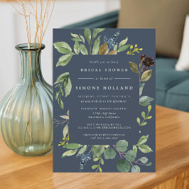 ユーカリプスグローブブライダルシャワー招待 招待状