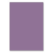 ユーカリプスバイオレット結婚花のテーブルカード テーブルナンバー (裏面)