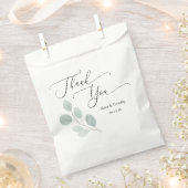 ユーカリプスパーソナライズされたバッグ フェイバーバッグ (クリップ留めされた状態)