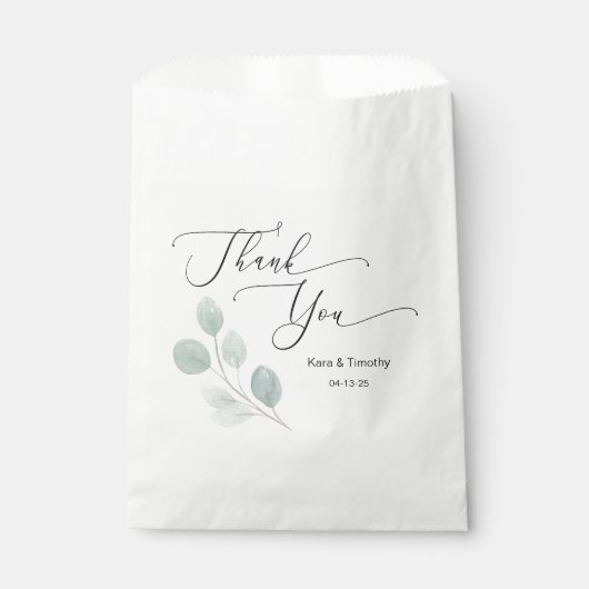 ユーカリプスパーソナライズされたバッグ フェイバーバッグ (正面)