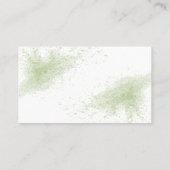 ユーカリプスワインラッフルチケットブライダルシャワーカード プレイスカード (裏面)