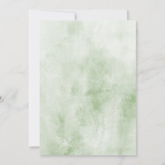 ユーカリプタゴールデンフローラキンセアニラ招待状 招待状 (裏面)