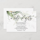 ユーカリプタスの願い井戸ウェディング ノート ギフトカードについて (正面/裏面)