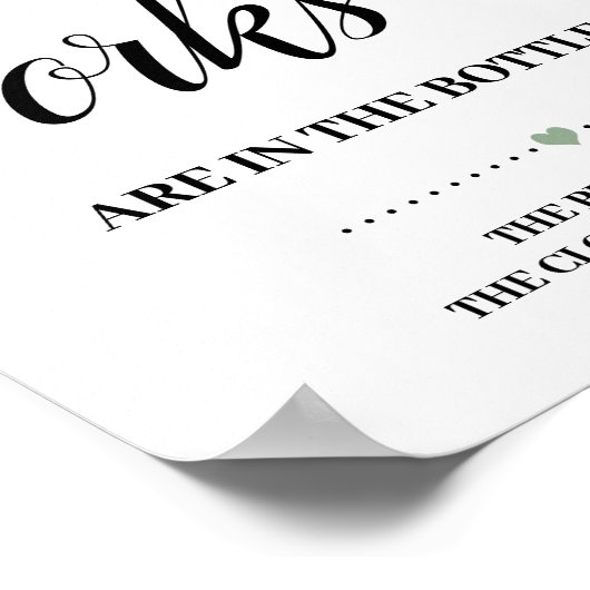 ユーカリプタスは何個のコルクのシャワーゲームサインを推測 ポスター (角)