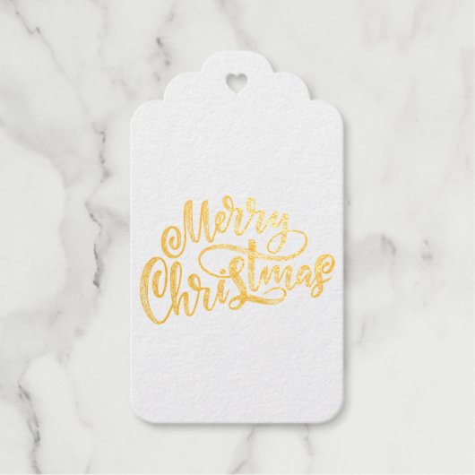 ユーカリプタスアコルズクリスマス招待状カード ギフトタグ (正面)