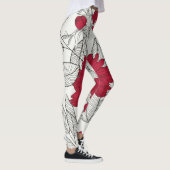 ユーカリプタスアネモネフローララインアート レギンス (右)