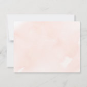 ユーカリプタスアネモンフローラパーソナライズされた文具 ノートカード (裏面)