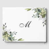 ユーカリプタスウォーター結婚カラーズゲストブック ゲストブック (裏面)