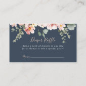 ユーカリプタスガーデンバラフローラおむつラッフルチケット エンクロージャーカード (正面)