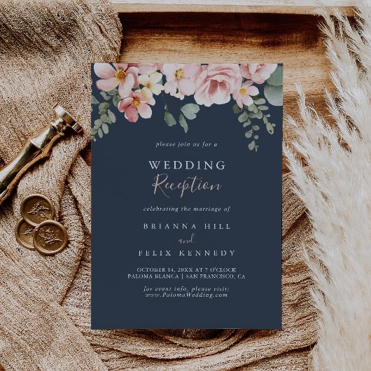 ユーカリプタスガーデンバラフローラウェディングレセプション 招待状