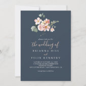 ユーカリプタスガーデンバラフローラ結婚ザズオブザーズ 招待状 (正面)