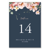 ユーカリプタスガーデンバラ結婚フローラ テーブルナンバー (正面)