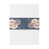 ユーカリプタスガーデンバラ結婚フローラ 招待状ベリーバンド (裏面例)