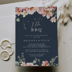 ユーカリプタスガーデンフローラI do BBQ婚約パーティ 招待状