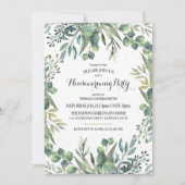 ユーカリプタスガーデン引っ越し祝いパーティーパーティー 招待状 (正面)