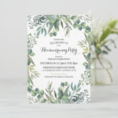 ユーカリプタスガーデン引っ越し祝いパーティーパーティー 招待状 (スタンド正面)