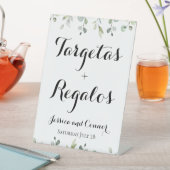 ユーカリプタスグリーンタジェタスイ結婚レガロス 台座サイン (インサイチュ)