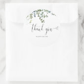 ユーカリプタスグリーンリーサンキューカリフォグラフィー ラウンドシール (バッグ)