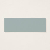 ユーカリプタスグローブブライダルレジストリ挿入カード (裏面)