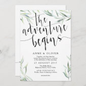 ユーカリプタスザアドベンチャーベスターズ結婚式招待状 招待状 (正面/裏面)