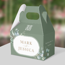 ユーカリプタスダブル結婚ハピネスありがとう フェイバーボックス