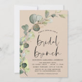 ユーカリプタステラコッタブライダルブルンチシャワー 招待状 (正面)