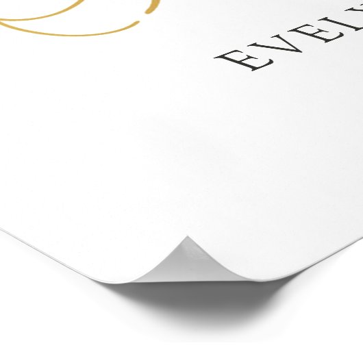 ユーカリプタスハーバルクロスバプテスウェルカムサイン ポスター (角)