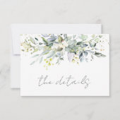 ユーカリプタスハーブウィークエンドイナリー詳細 招待状 (正面)