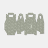 ユーカリプタスパターングリーンID901 フェイバーボックス (折り畳みなし)