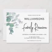 ユーカリプタスファミリー懇親会 招待状 (正面)