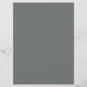 ユーカリプタスボタニカルセージ結婚グリーンのメニュー メニュー (裏面)