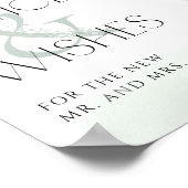 ユーカリプタスボタニカルブライダルアドバイス&ウィッシュズポスター ポスター (角)