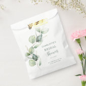 ユーカリプタスボタニカルブライダルシャワー フェイバーバッグ (封をした状態)