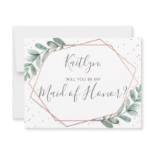 ユーカリプタスメイド・オブ・オーナー（花嫁付き添い人）の幾何学