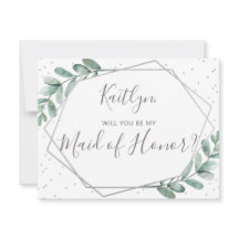 ユーカリプタスメイド・オブ・オーナー（花嫁付き添い人）の幾何学